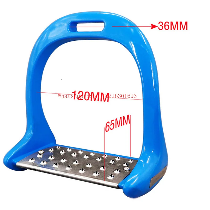 Limited Offer Stainless Steel Aluminum Alloy Thickened Anti Slip Stirrups, 1 Pair Of Stirrups Equestrian Equipment