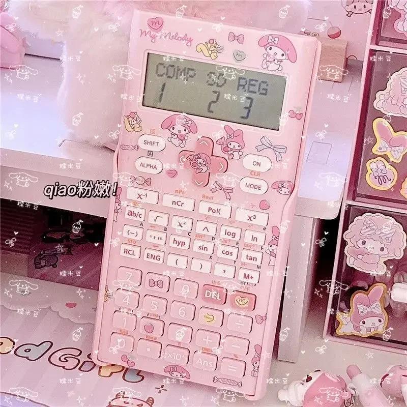 

Kuromi Melody Cinnamon Dog Kawaii Scientific Function Calculator Primary And Secondary School Student Exam Calculator