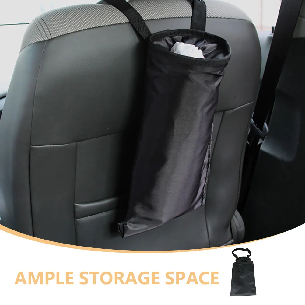 

Storage Bag Seat Back Organizer Trash Holder Black Hanging Umbrella Bracket Polyester Car Accessories Car Umbrella Bucket