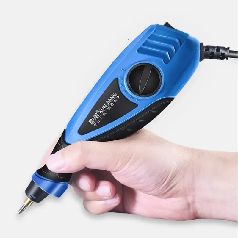 220V 25W Speed Adjustable Electric Engraving Pen Handheld Metal Lettering and Marking Machine Stone Concrete Engraving Machine