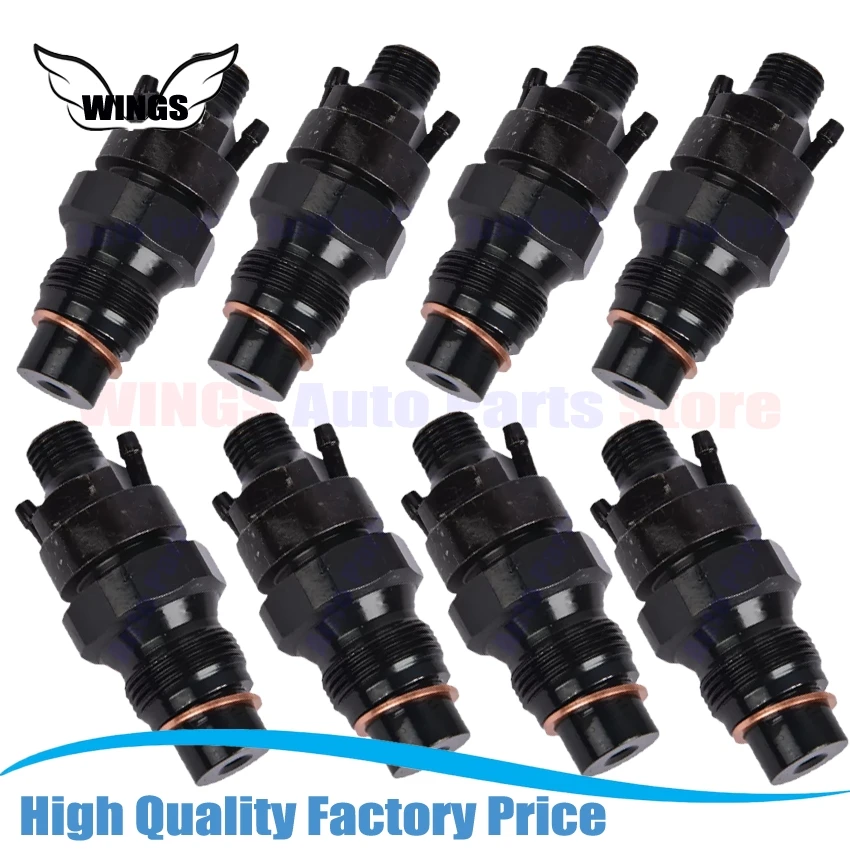 8PCS 6.5-liter turbocharged diesel marine new fuel injector for General Chevrolet 1992-2005 0432217255 automotive high-quality p