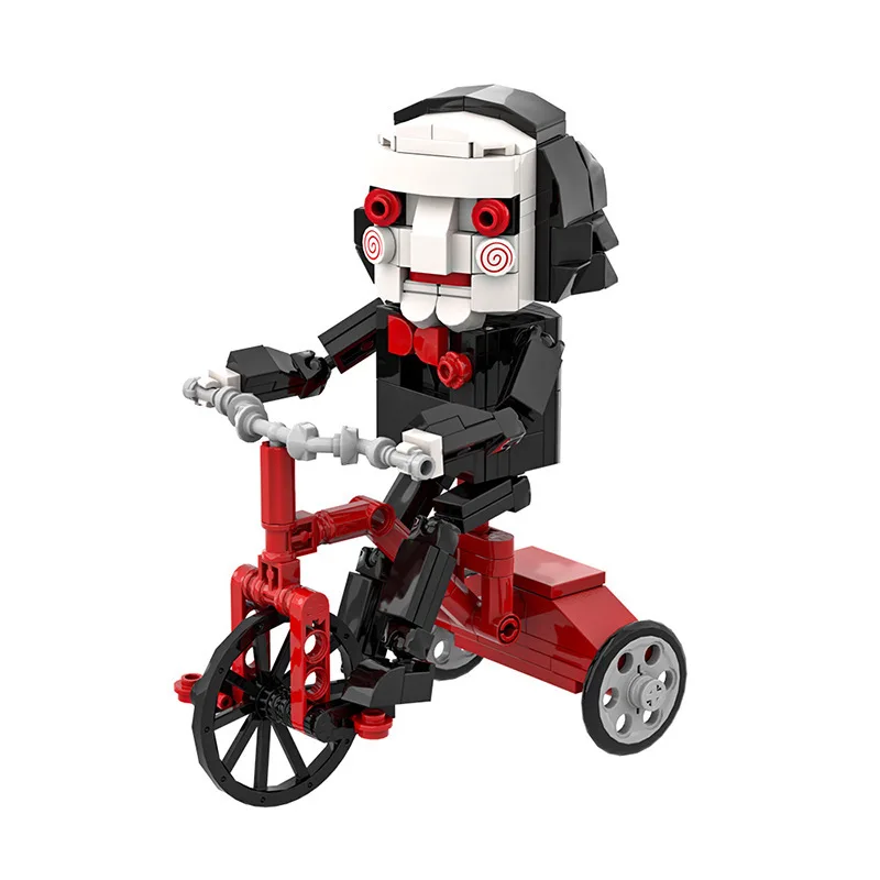 

Moc Chainsaw Horror Puppet Building Block Children's Creative Collation Model Toy Children's Puzzle Collection Bricks Toy