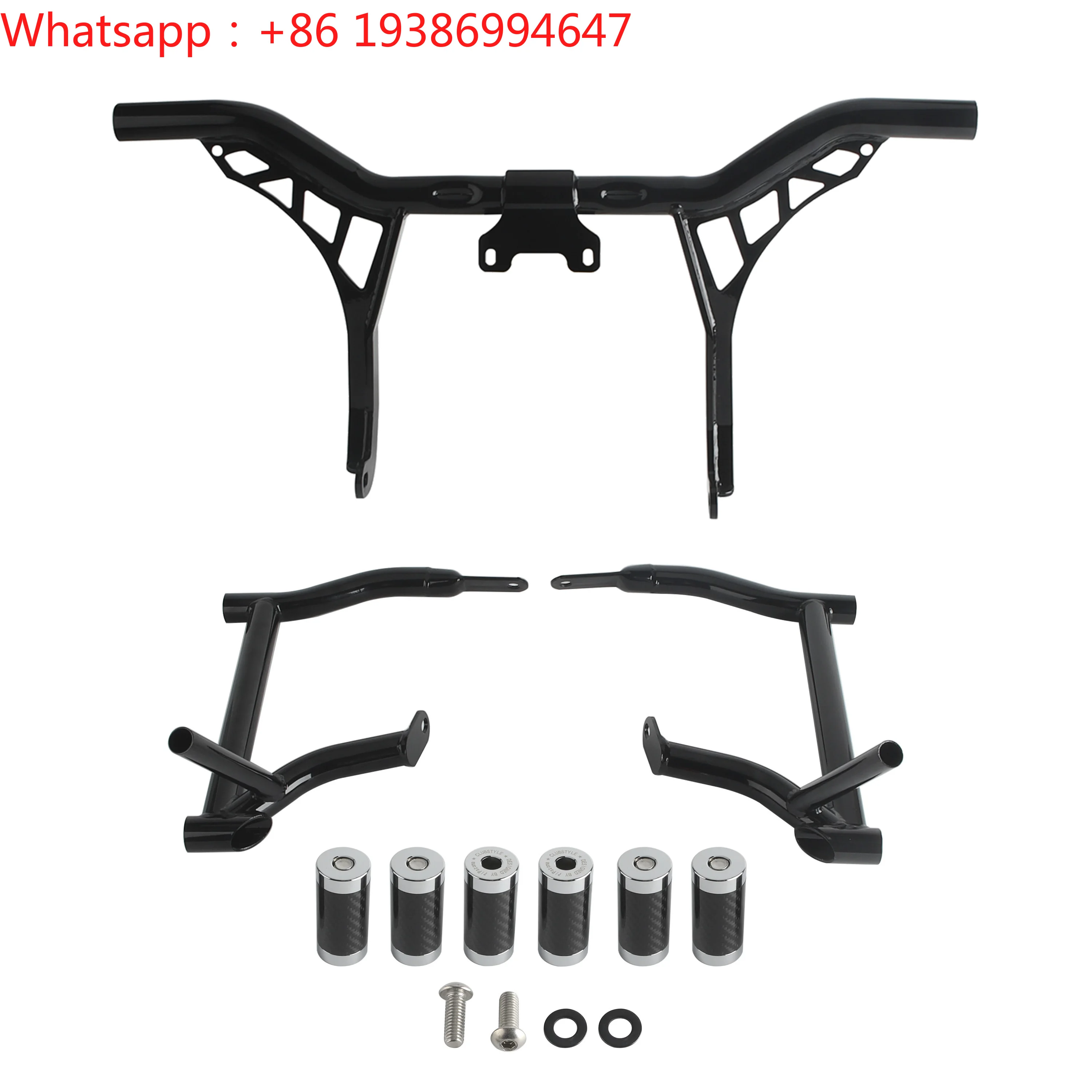 For Motorcycle TIG Welded Steel Highway Engine Guard for Harley Street Glide Road Glide King  FLHXS/FLTRXS/FLHRXS 2014-2024