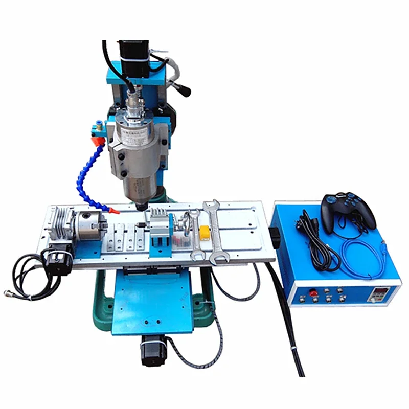 CNC Vertical Engraving Machine 4axis 1.5KW Can Upgrade 5axis 1500W 3040L Industrial Version Metal CNC Milling Machine