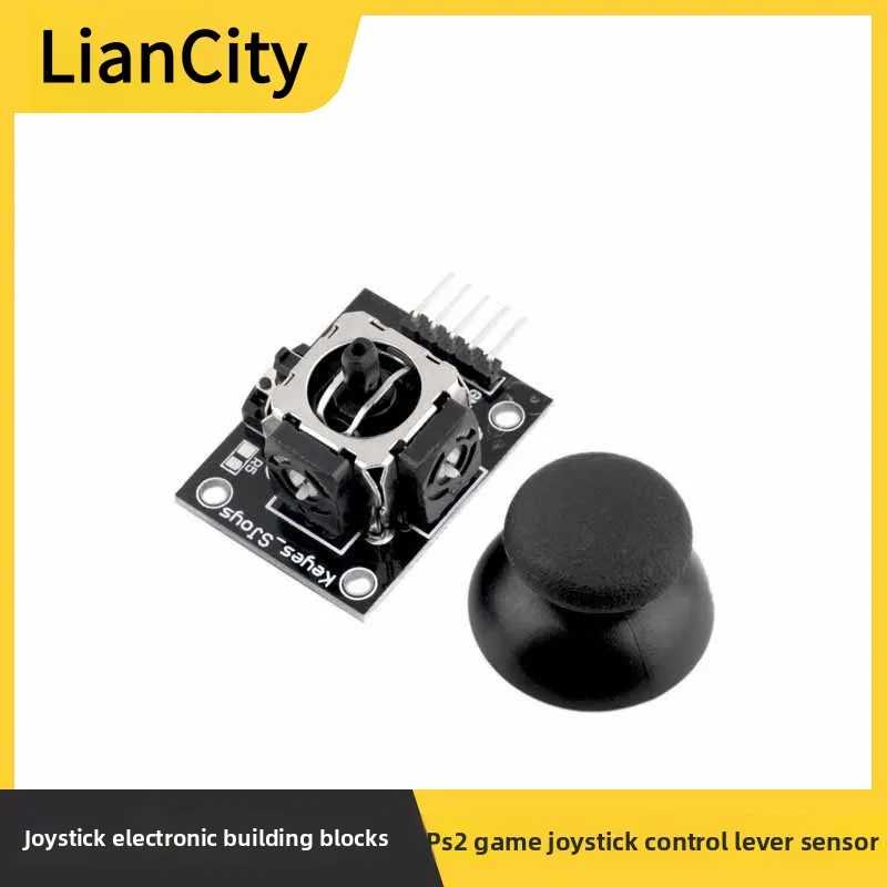 10pcs Dual-axis Joystick Module, PS2 Game Joystick Control Sensor, JoyStick Electronic Bricks for DIY