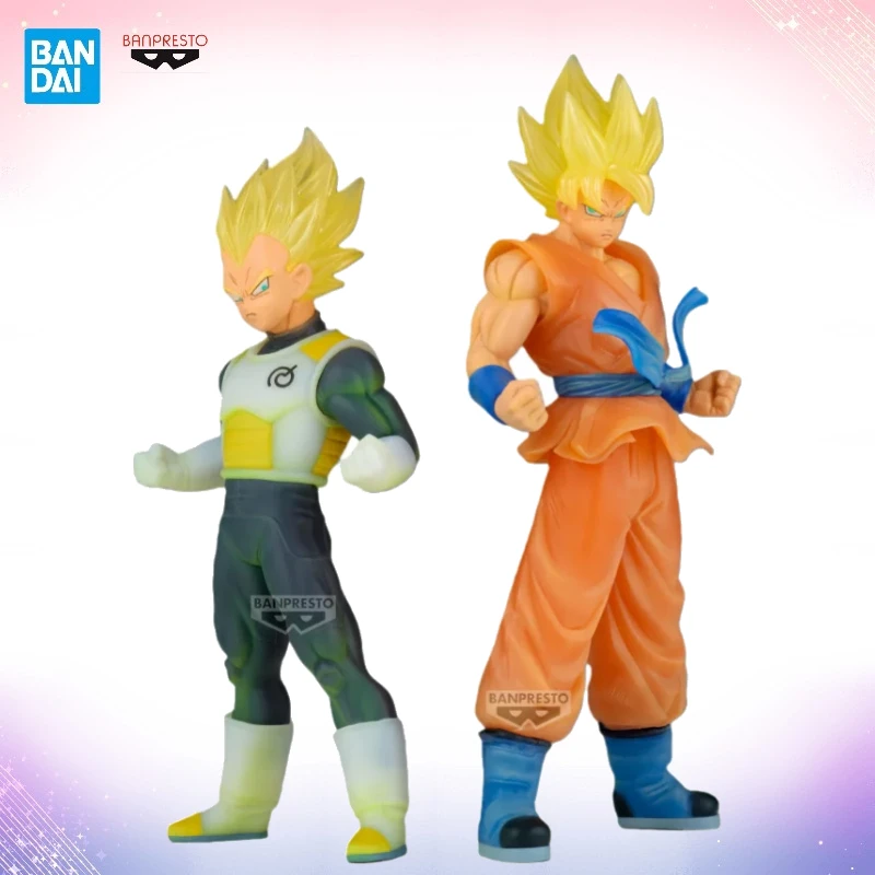 

Bandai Original Banpresto Dragon Ball Vegeta Son Gokuu Action Figure Model Doll Brand New Boxed Garage Ornaments Toys Figures