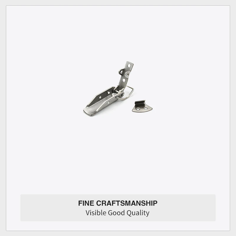 304 Stainless Steel Box Buckle Tool Box Buckle Duck-Bill Buckle Spring Buckle Buckle Buckle Plate Metal Cabinet Buckle