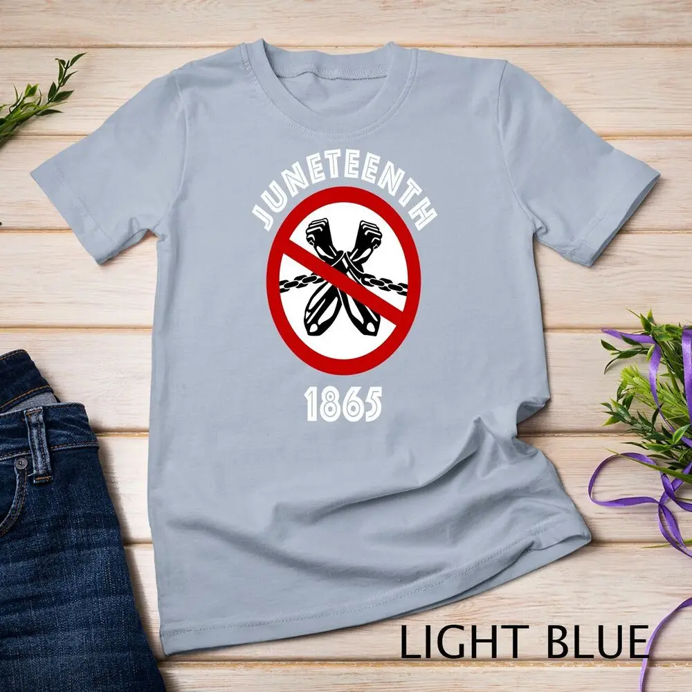 Maglietta JUNETEENTH-T-Shirt Unisex per il giorno dell'indipendenza afroamericana