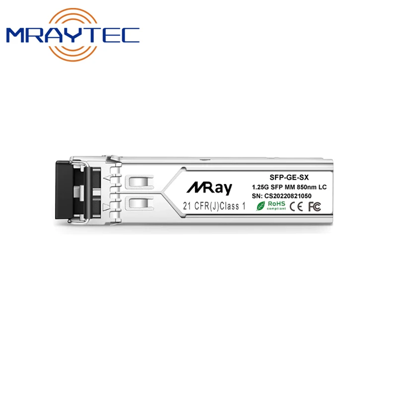 

1.25G MM SFP SFP-GE-SX-MM850 Huawei Compatible Transceiver 1000Base-SX 850nm MMF 550m LC DDM