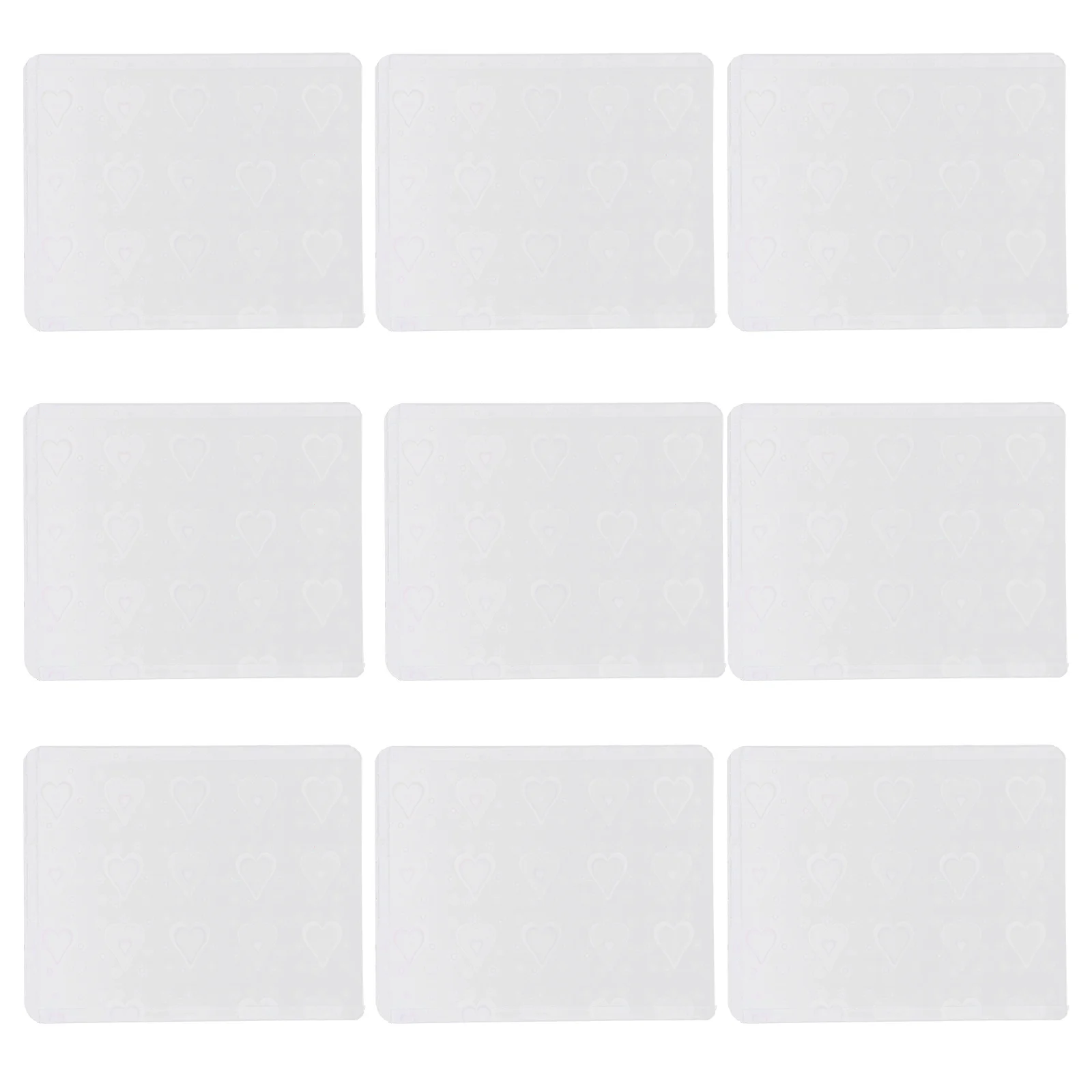 

50pcs Protective Photo Sleeves Transparent Cardholders Portable Clear Game Cards Covers Anti-Scratch Simple Style Cards Holders