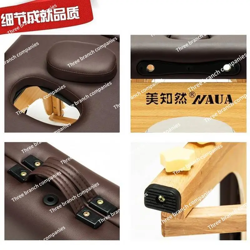 Massage Bed Portable Home Massage Moxibustion Acupuncture Tattoo Embroidery Physiotherapy Beauty Bed Portable