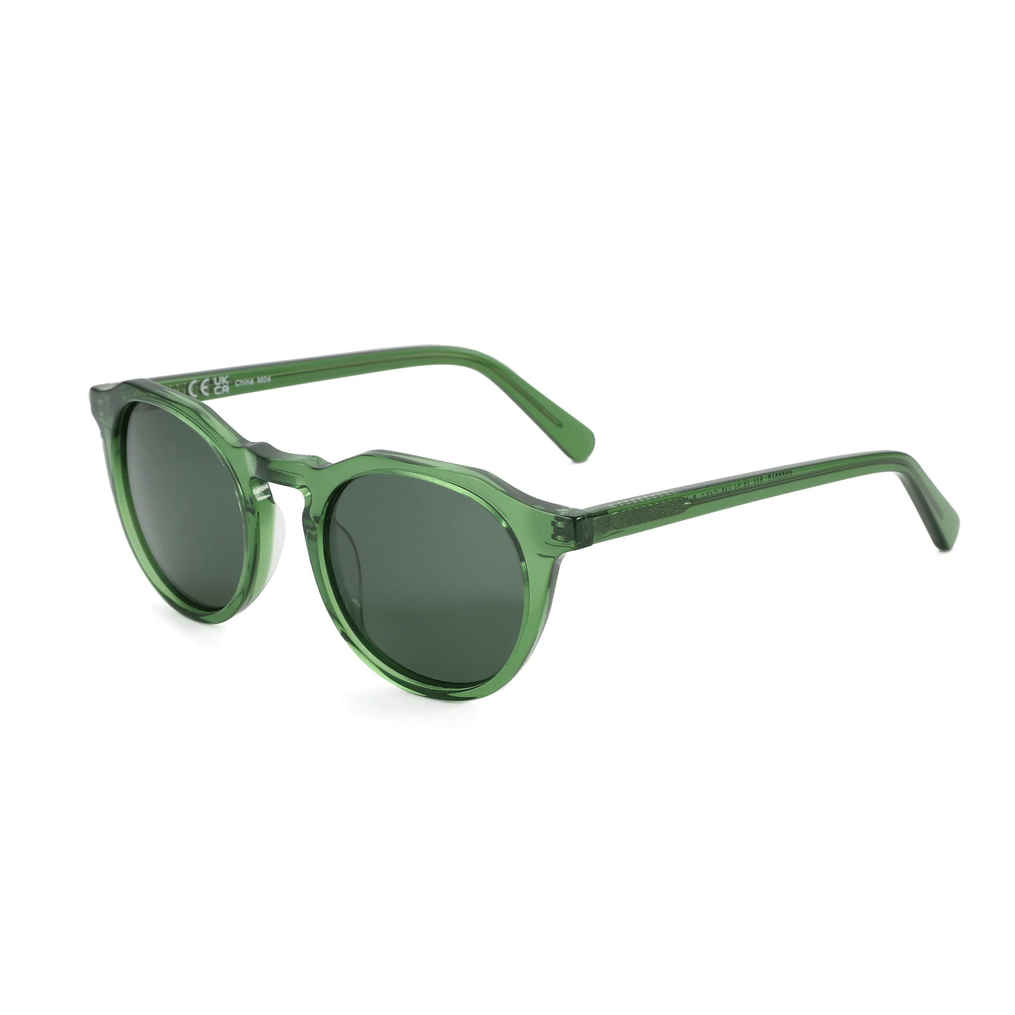 ZENOTTIC Mode Acetat Runde Polarisierte Sonnenbrille Vintage Schatten UV400 Neue Männer/Frauen Retro Damen Sonnenbrille 600001 S – Detail 25