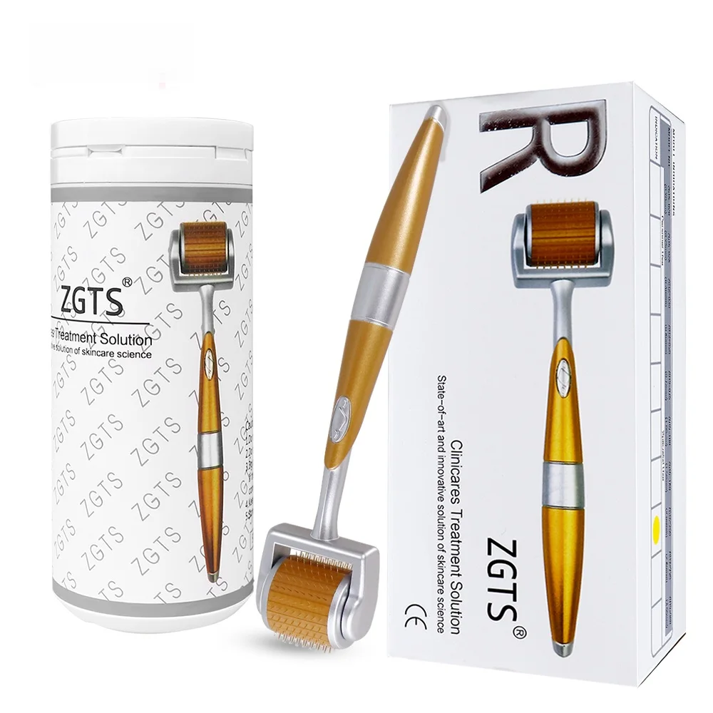 

ZGTS 192 Derma Roller Hair-loss Treatment Titanium Needles System Microneedling Dermapen Acne Wrinkle Removal Face Beauty Care