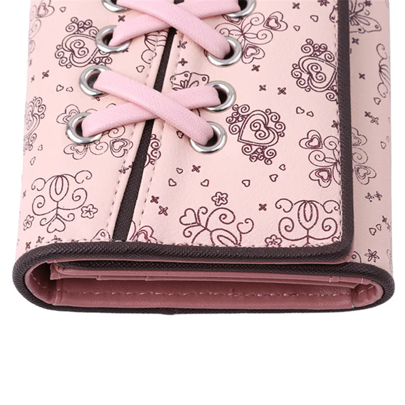 Girl Long Wallet Multi-functional PU Wallets Cartoon Money Bag Coin Purse Card Holders Clutch Practical Wallets Purses For Gift image 6