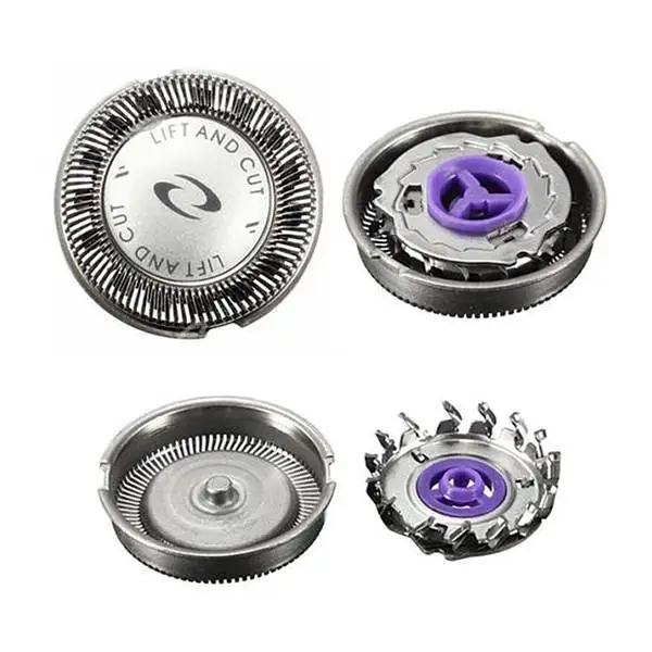 Cabezal de afeitadora de 6 piezas para hombre, hoja de afeitar de repuesto para Philips HQ3, HQ32, HQ36, HQ40, HQ300