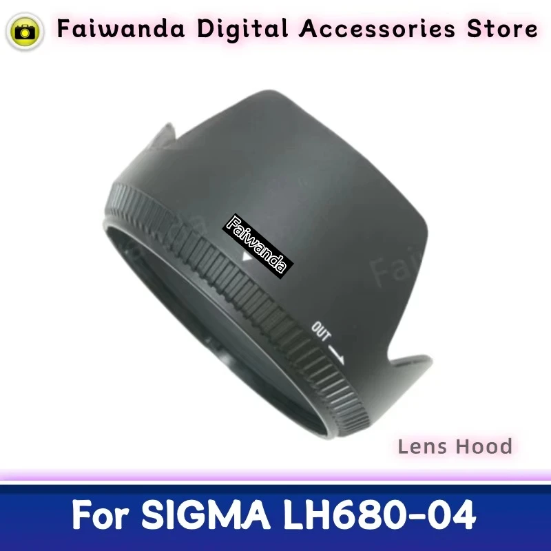 

New Original Genuine Front Lens Hood LH680-04 For SIGMA 18-250mm F3.5-6.3 HSM DC MACRO OS Lens (62mm) 18-250/3.5-6.3