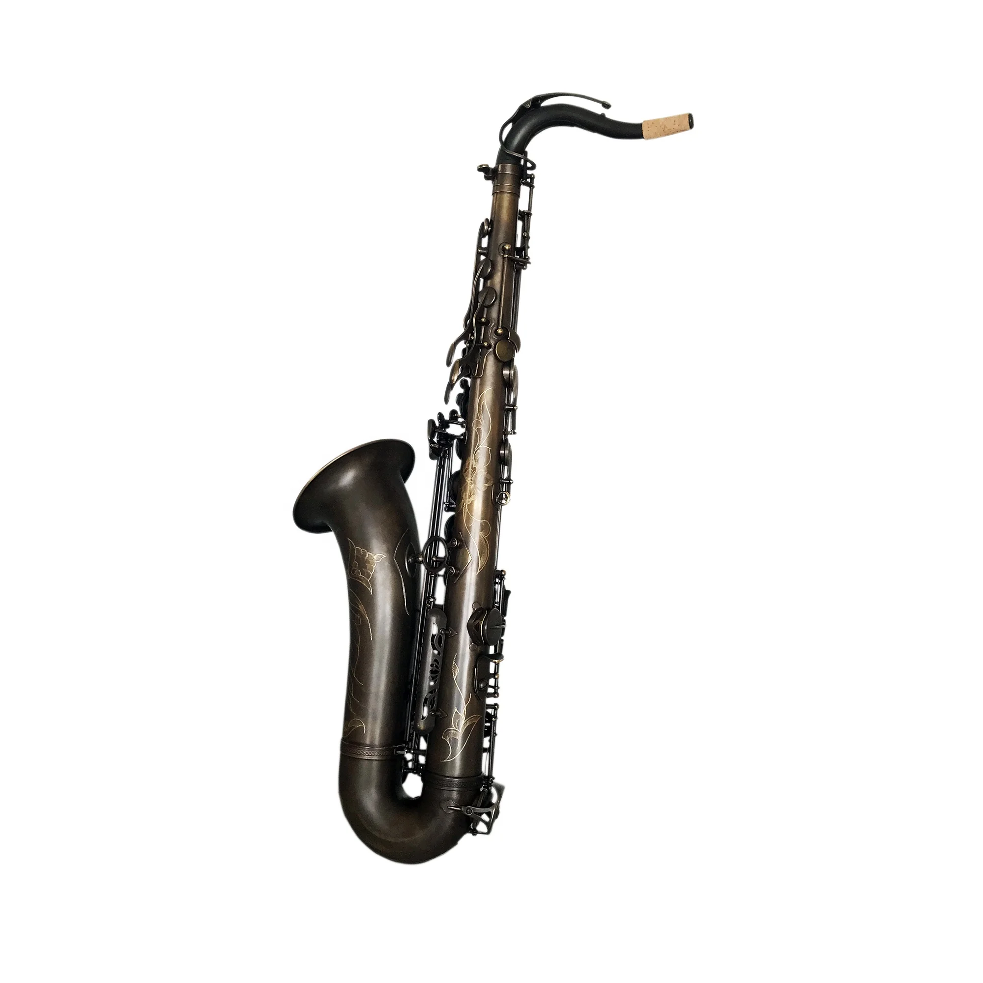 Professional Vintage Gold Copper Body Tenor Saxophone JYTS103VGGC Tone Woodwind Instrument For Professional Playing
