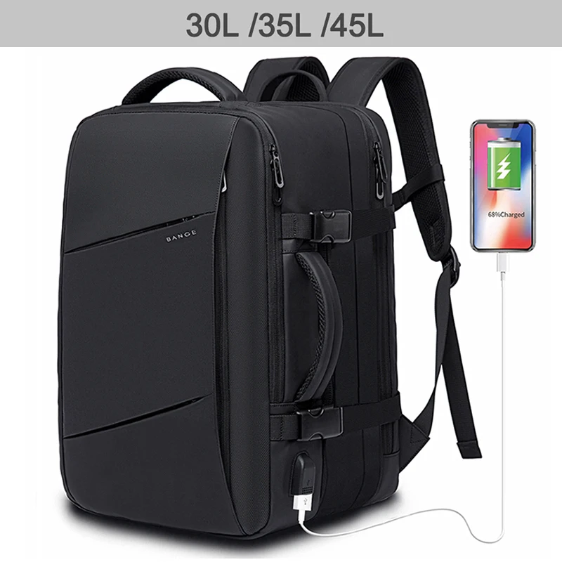 Travel Backpack For Men Aesthetic Backpacks School USB Male Bag Large Capacity 17.3 Laptop Bags Waterproof Man Backpack Business