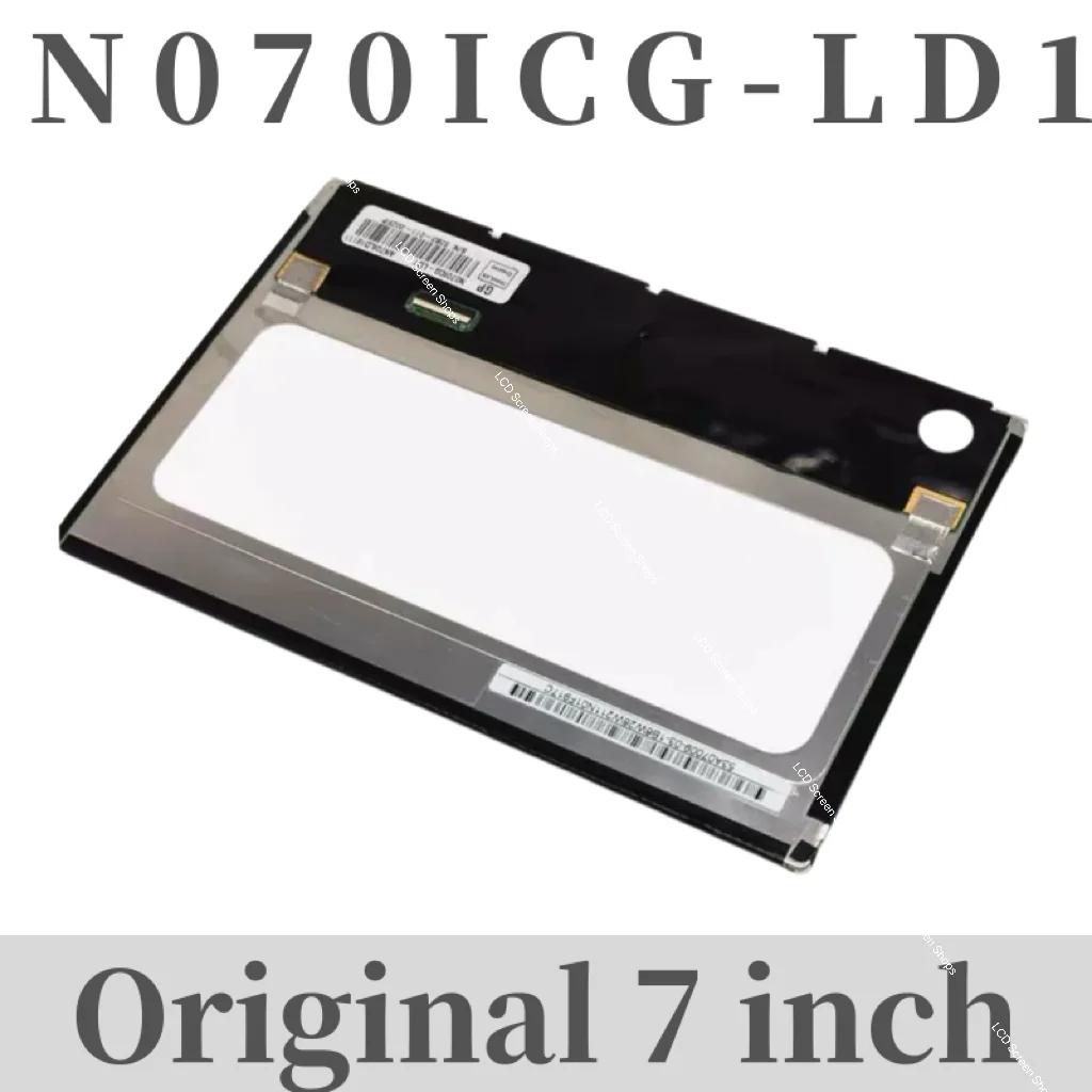 Tela LCD original, N070ICG-LD1, 7 ", novo