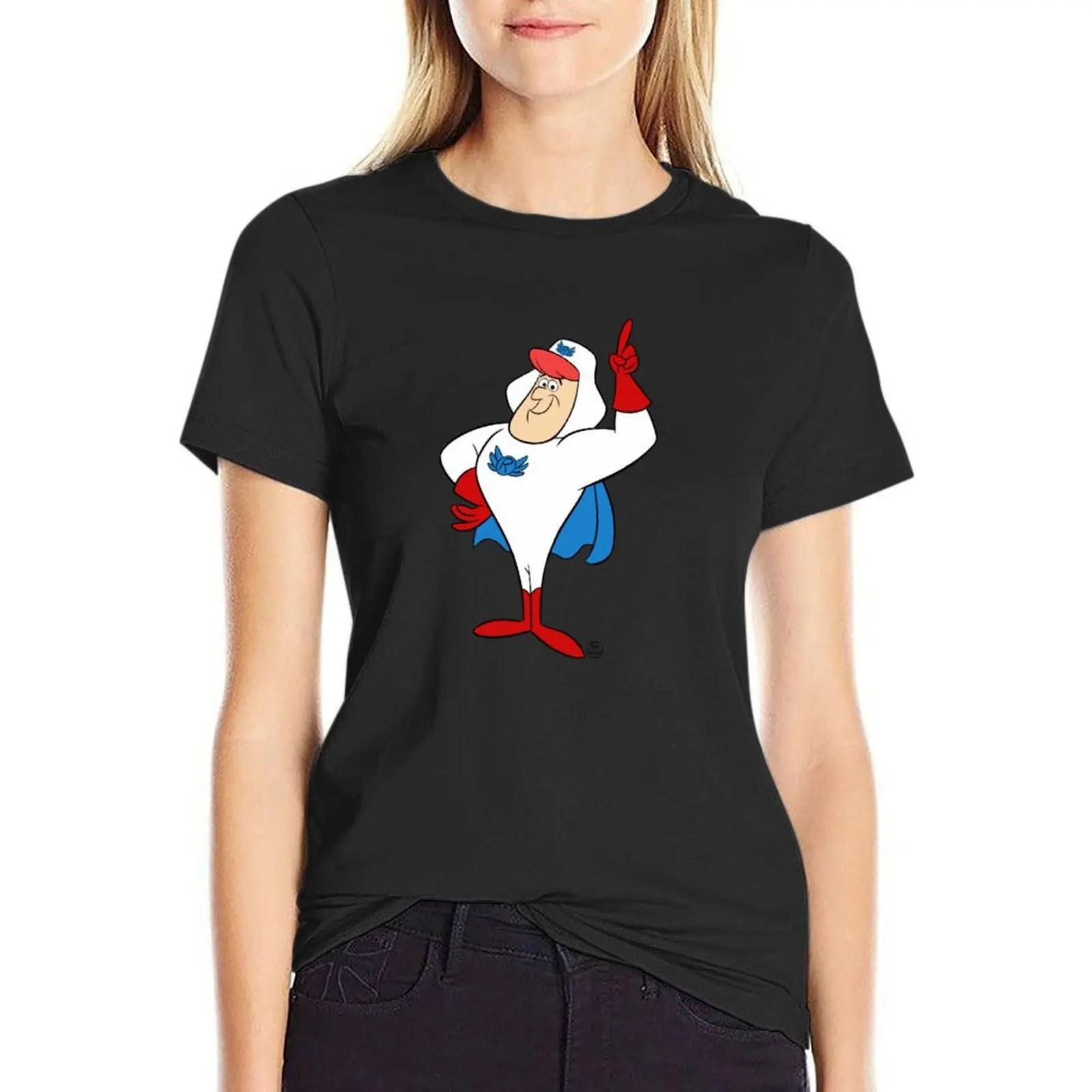 ROGER RAMJET T-Shirt cute tops female plus size t shirts for Women loose fit