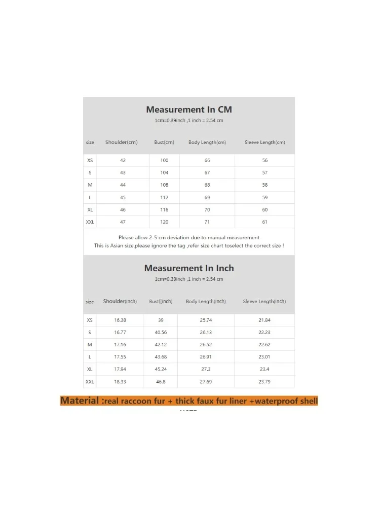 سترة شتوية للسيدات لعام 2025 سترة منفوخة بياقة من فراء الراكون الحقيقي مع قلنسوة سميكة ودافئة ملابس خارجية معطف من الفرو الطبيعي