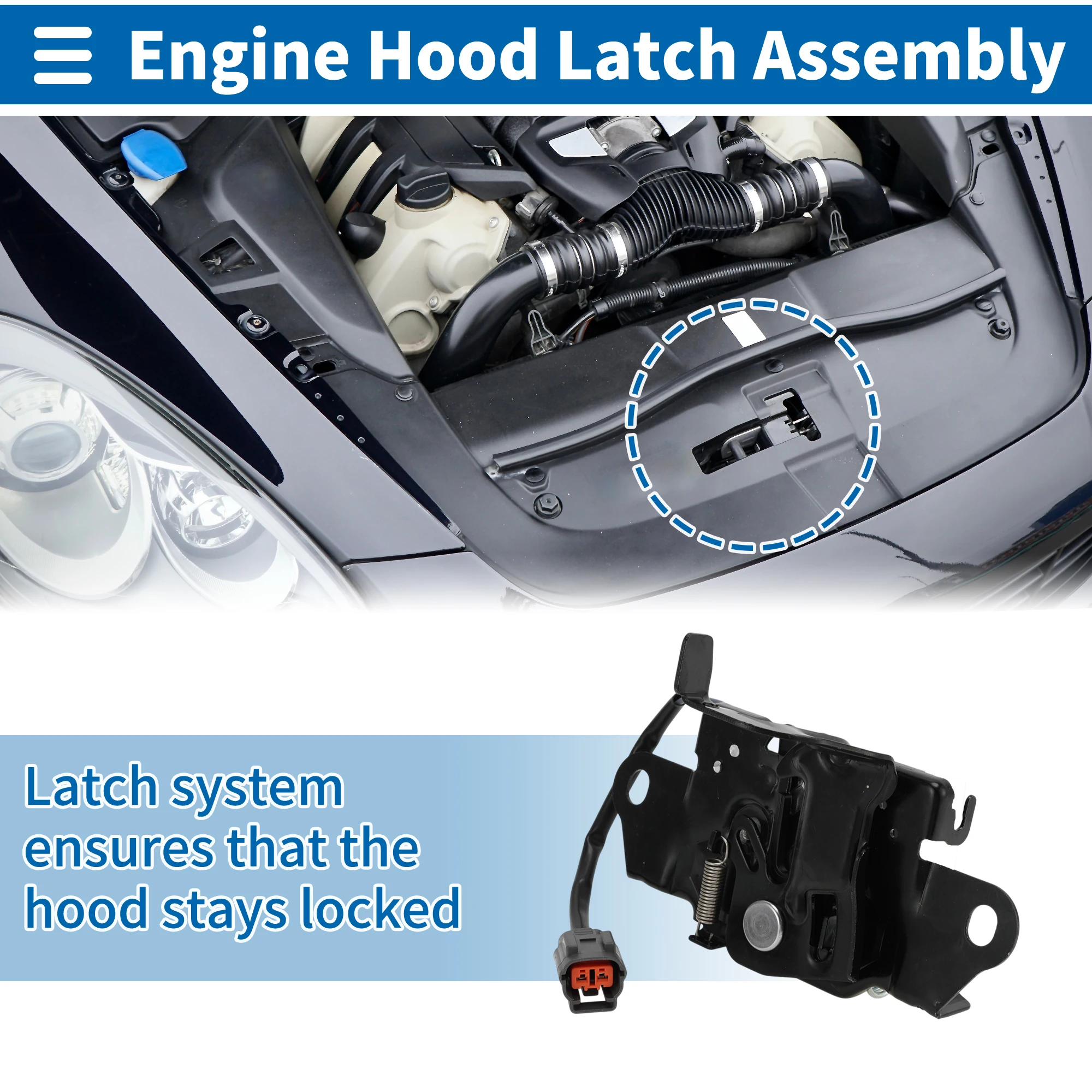 

Защелка капота UXCELL в сборе для Mazda 3 2014-2018 No BJS856620 1 шт.