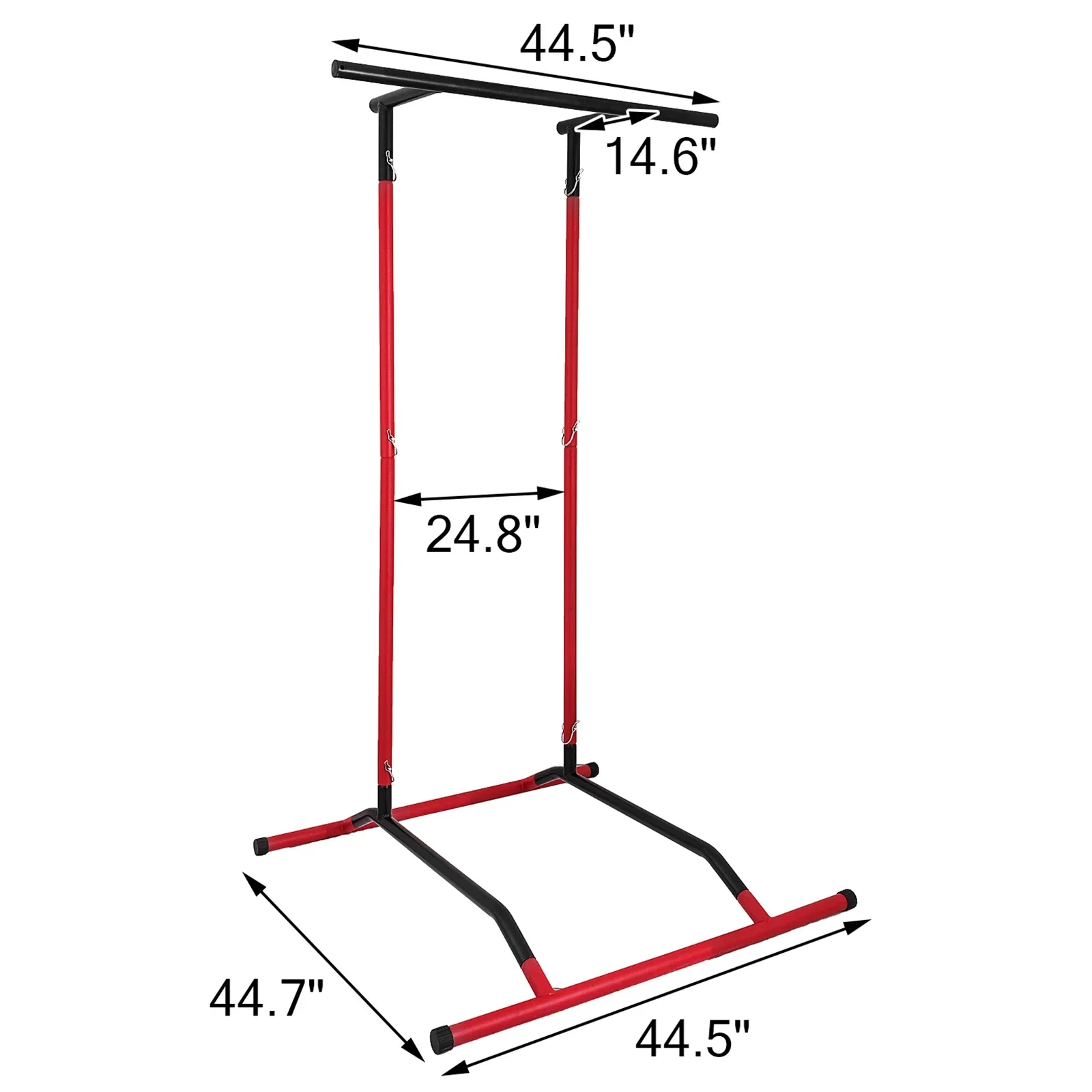 Portable Outdoor Pull Up Bar & Dip Station Fitness Exercise & Storage Bag