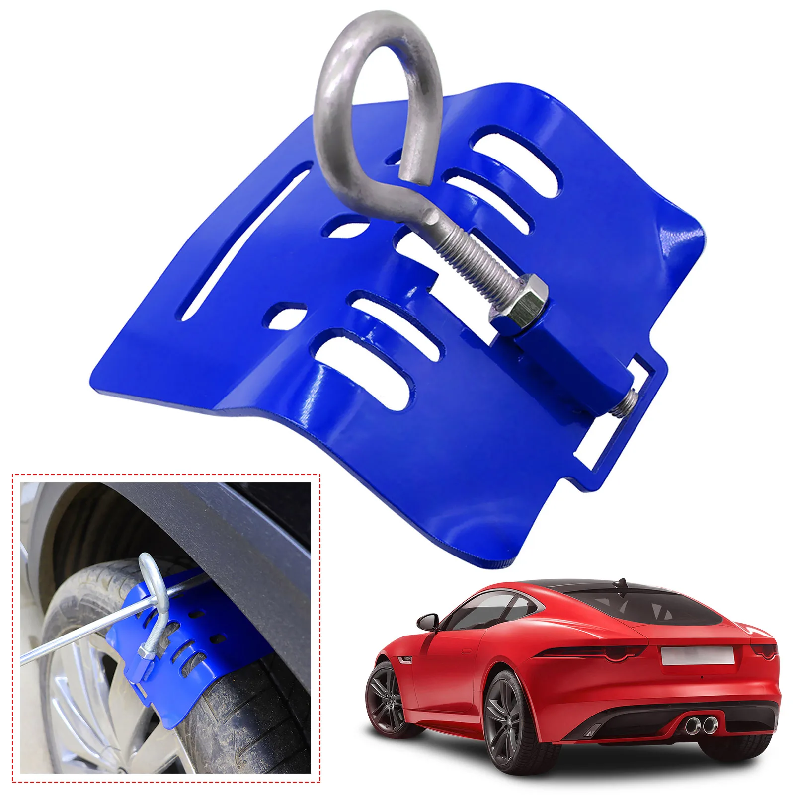 

Car dent repair tire support tool traceless sheet metal spray paint shaping crowbar bracket base bump repair special