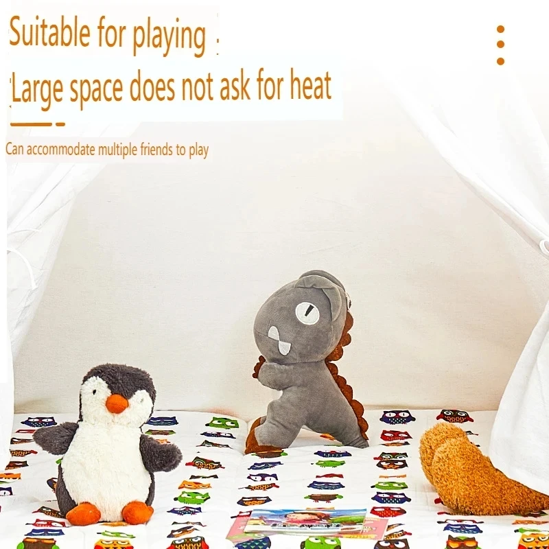 خيمة لعب للأطفال قابلة للطي، محمولة للاستخدام الداخلي والخارجي، بيت لعب قلعة للأطفال الصغار الأولاد والبنات، ديكور غرفة هدية عيد الميلاد #4