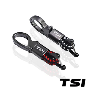 Für VW Volkswagen Tdi TSI Golf Passat Jetta Kombi Touareg Tiguan Amarok startet Autoschlüsselkettenmikrofaser gute Qualität 6 Hauptverkaufsschlüsselketten -Volkswagen TSI - №6