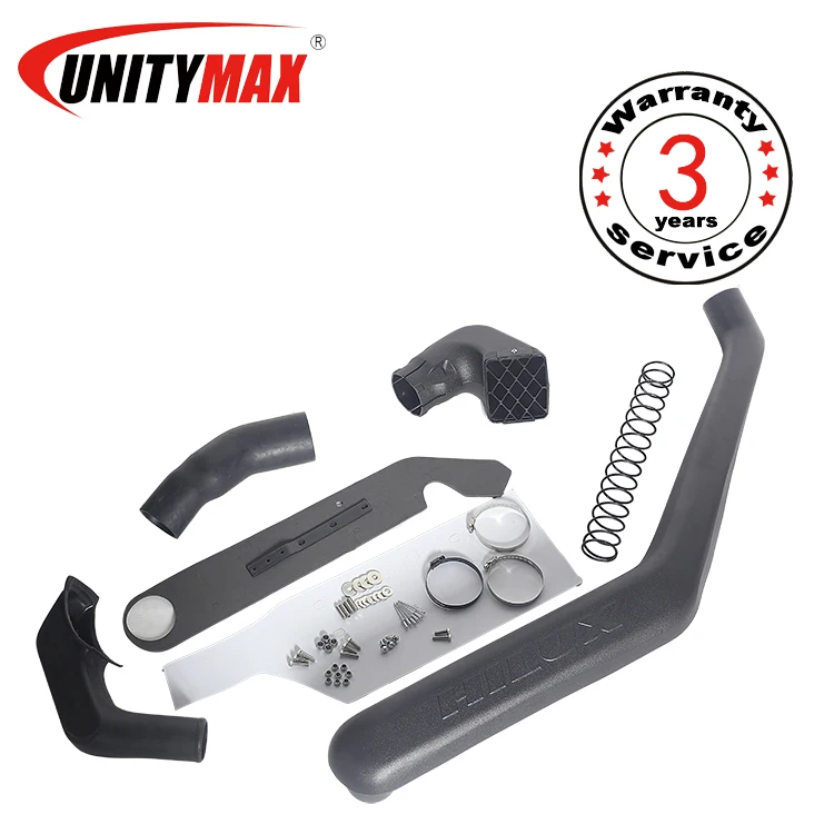 Car Snorkel Kit, for Toyota Hilux 105 Series, 4x4 Raised Cold Air Intake Ram Tube, Heavy Duty LLDPE Outback Safari Wading