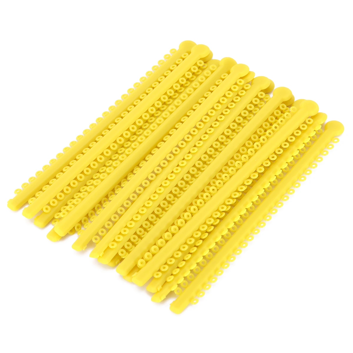 AZDENT 1000 lazos = 20 palos lazos de ligadura elástica de ortodoncia Dental bandas de colores para soportes tirantes tratamiento de ortodoncia