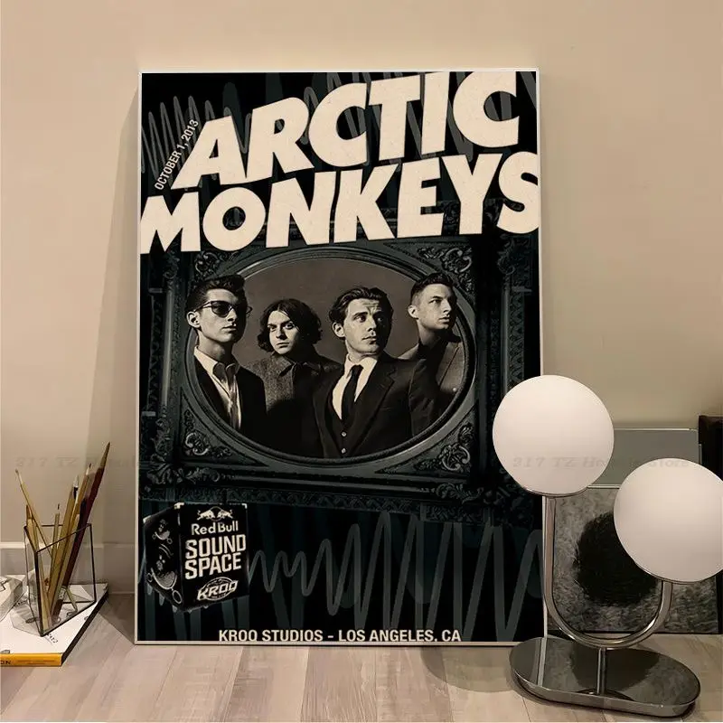 Rock Band Arctic Monkeys Good Quality Prints And Posters Kraft Paper Sticker DIY Room Bar Cafe Kawaii Room Decor