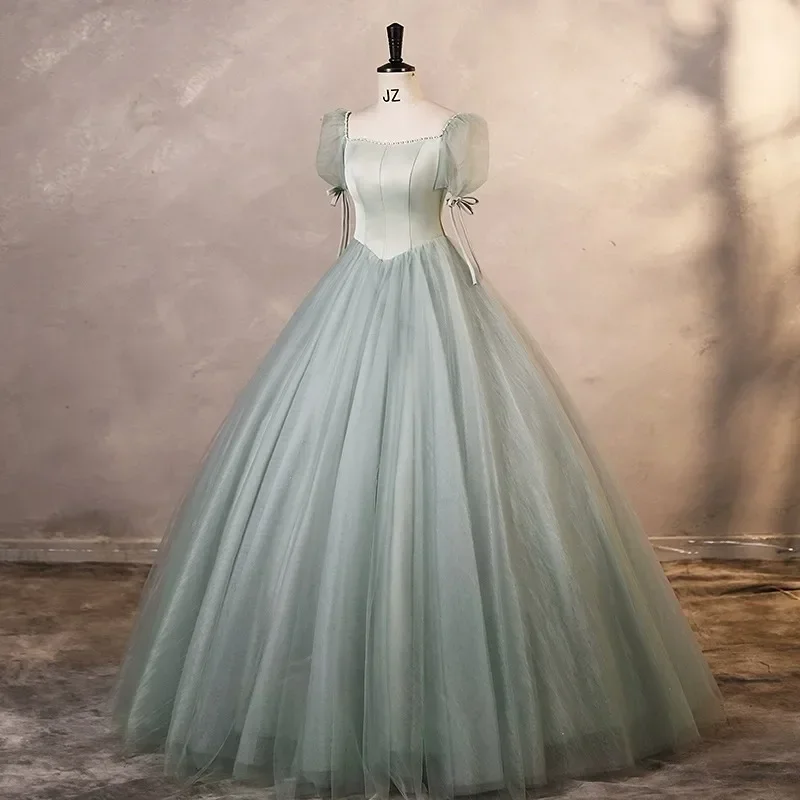 Elegante vestido de quinceañera para mujer, vestidos largos de noche para fiesta de graduación, ocasiones formales, Bel Canto, actuación Solo, verano 2024