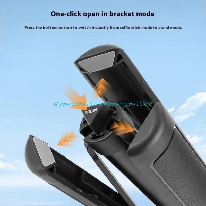 W91A Selfie Selfie مع Tripod Stand Association Extension Extension Telescoping Selfie Tripod لكاميرا الحركة