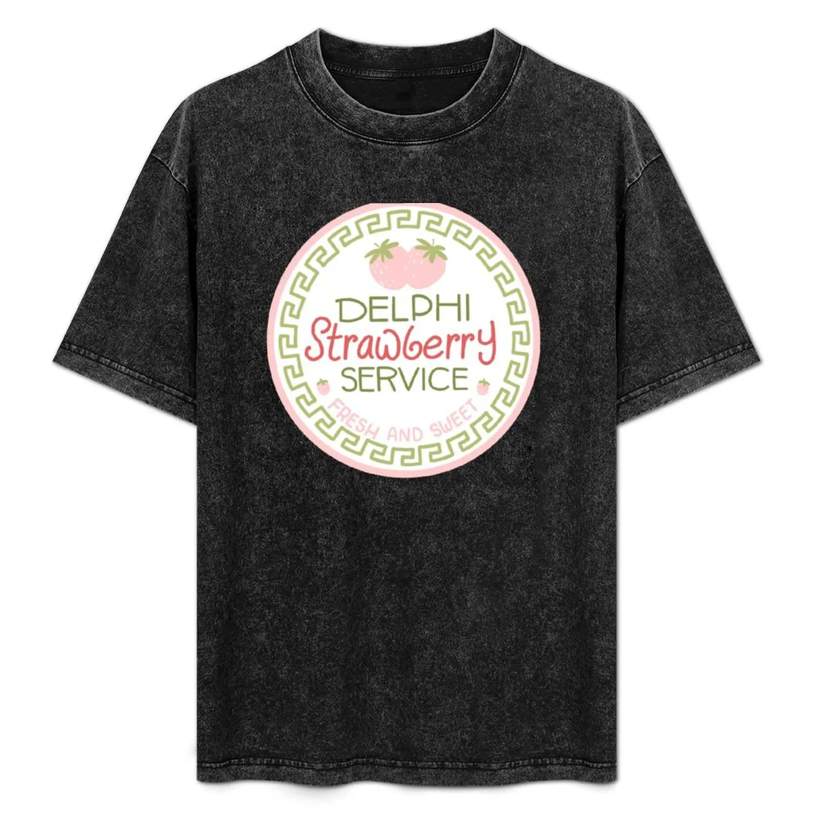 Delphi strawberry service T-Shirt cute clothes sublime T-shirt men