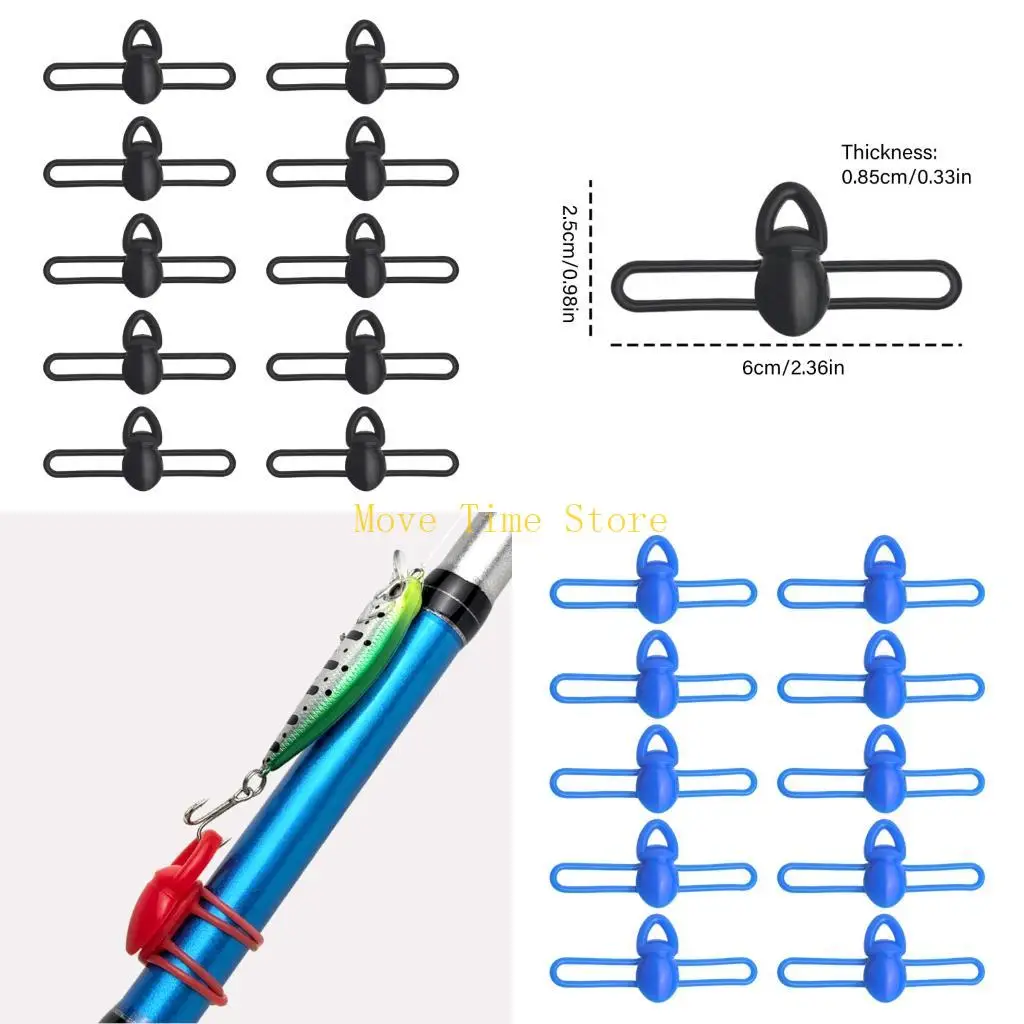 

92ME Рыболовные приманки Крюк Безопасный держатель Держатель крючка для магнитной удочки