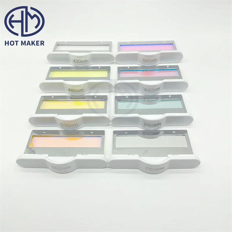 IPL Filters (430/480/530/560/590/640/750nm) for Hair Removal Equipment