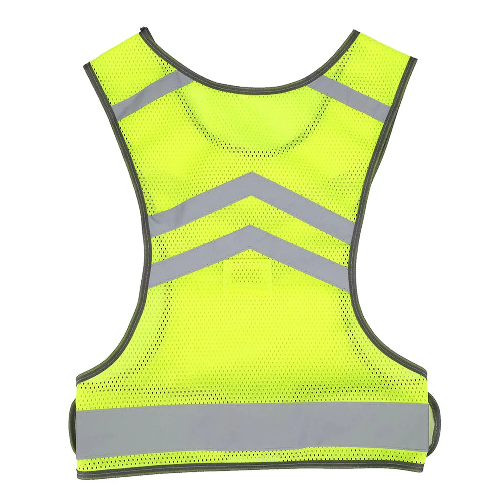سترة أمان عاكسة للضوء قابلة للتعديل عالية الوضوح للجري وركوب الدراجات والمشي لمسافات طويلة للرياضات الخارجية