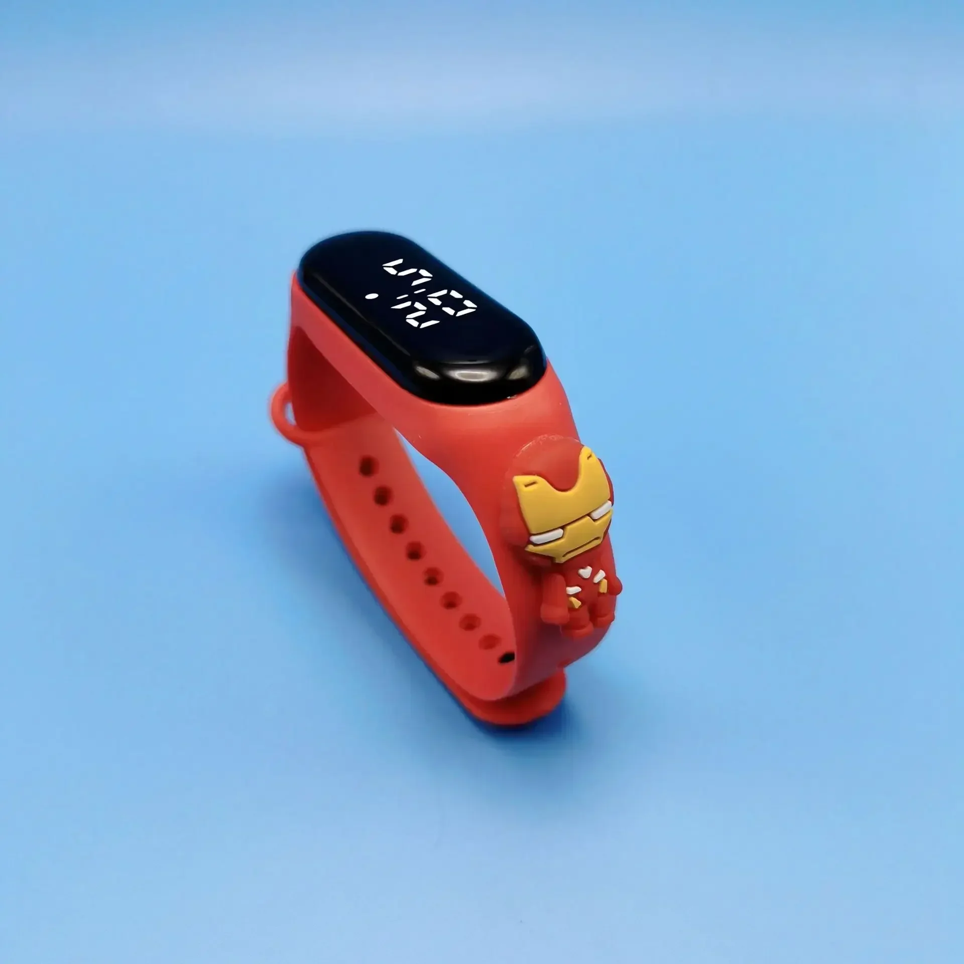 ساعة كارتونية أعجوبة للأطفال ، ساعات إلكترونية ، شاشة عرض رقمية ليد ، مقاومة للماء ، هدية العيد للأطفال ، الموضة