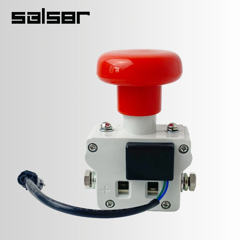 ZJK300A elettrico Pallet impilabile carrello elevatore alimentazione cc arresto di emergenza interruttore a pulsante a fungo