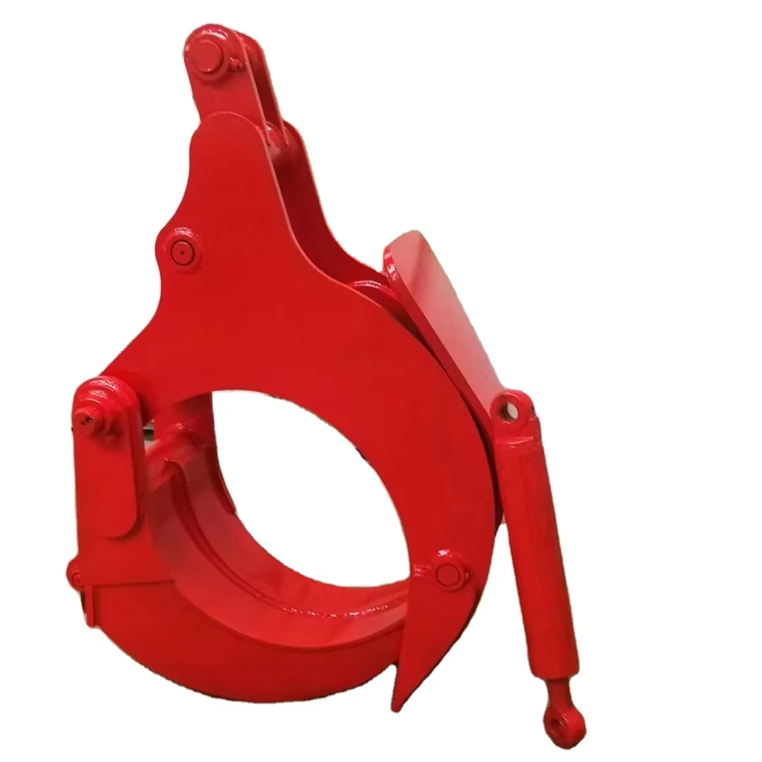 

Tree root extractor for excavator Tree root extractor attachment