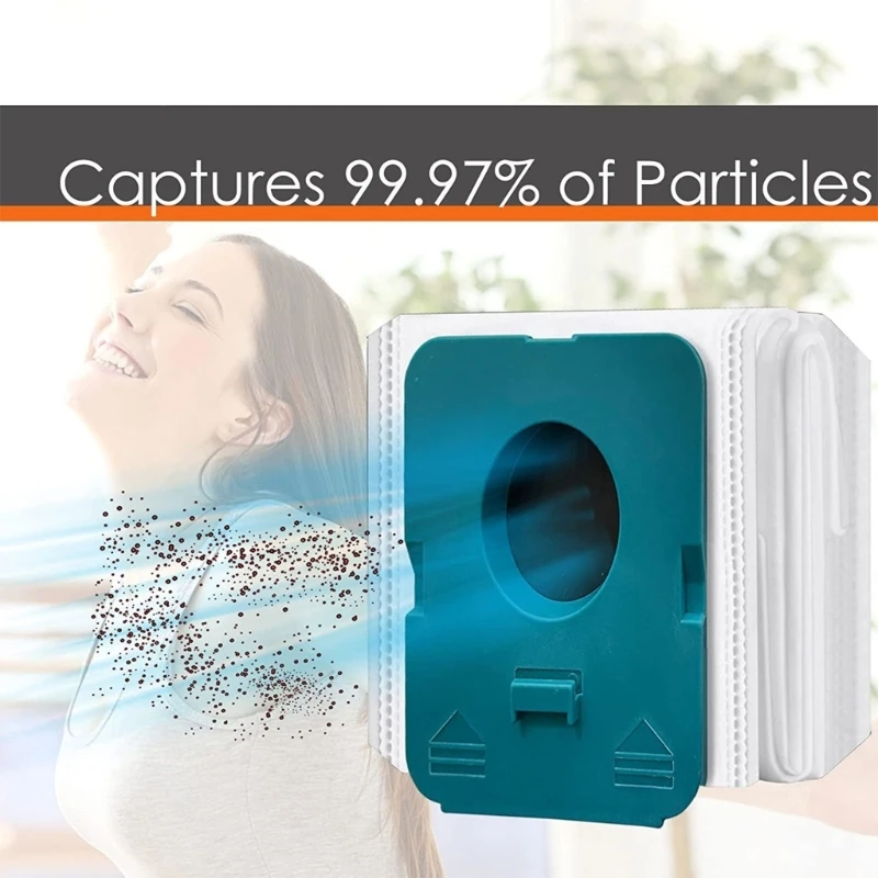 VS20A95923W أكياس سلة المهملات طائرة نظيفة محطة مكنسة كهربائية قابلة لإعادة الاستخدام كيس النفايات دروبشيب