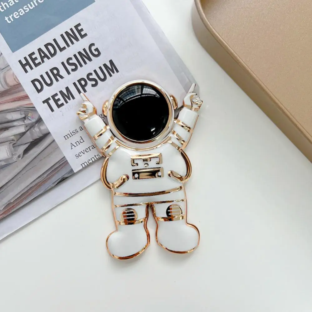 2023 New Cartoon Stand Anime Foldable Desktop Bracket Cute Liquid Quicksand Astronaut Stand Holder Phone Holder