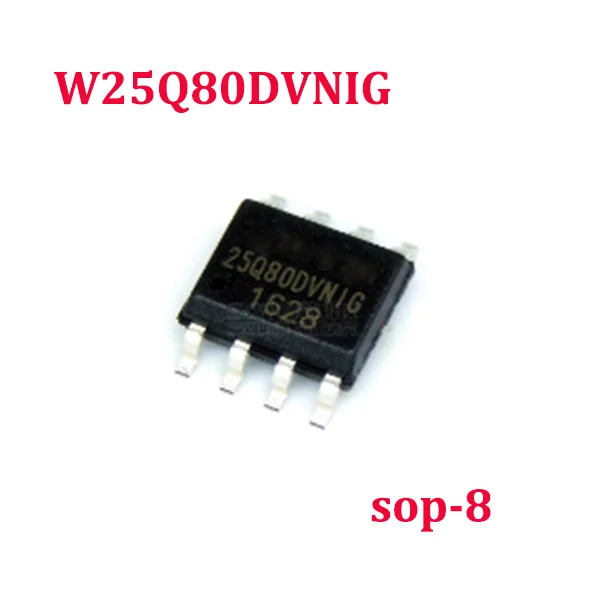 (10piece)Chipset W25Q80DVNIG W25Q80DVSNIG 25Q80DVNIG sop-8