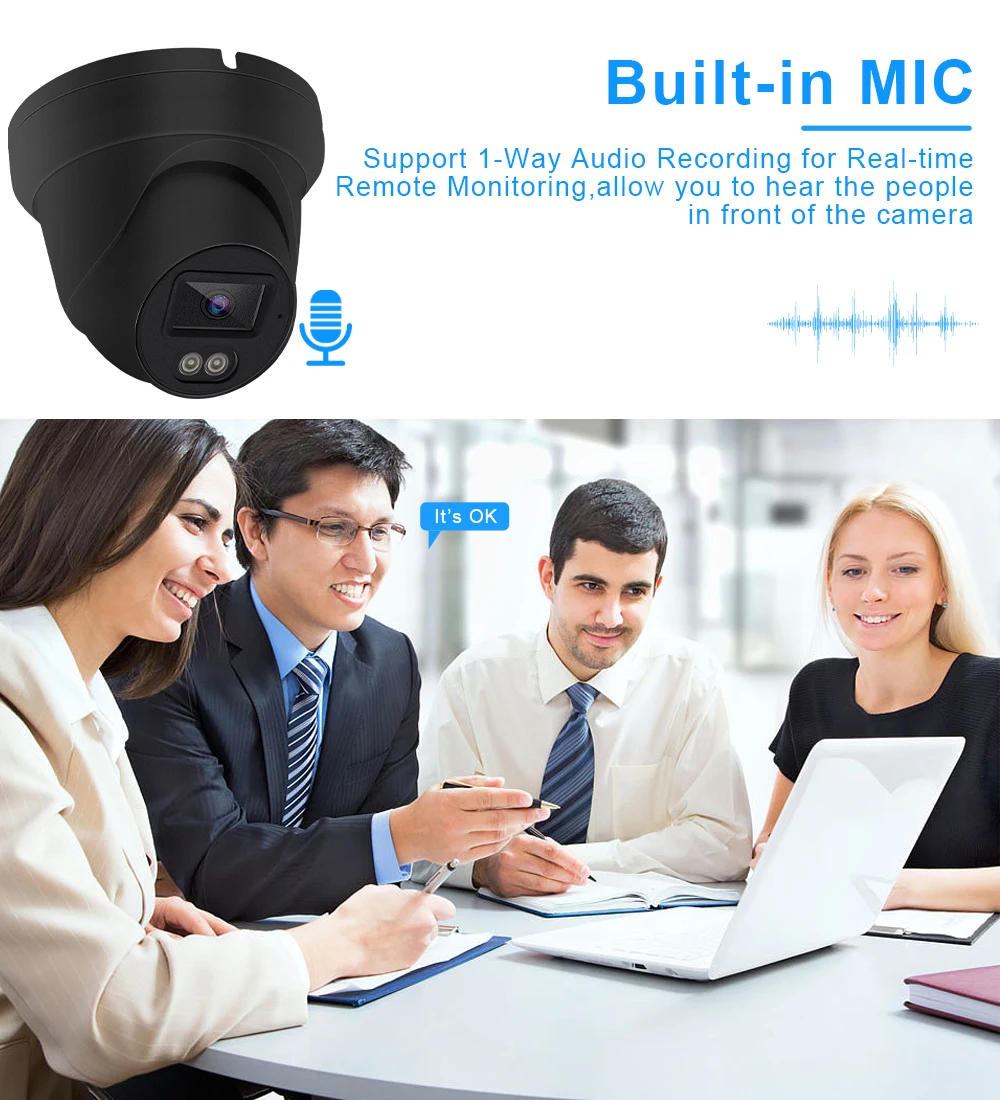 Sistem Kamera Keamanan Jaringan CCTV Rumah Pintar 4K 8MP POE NVR 8 Saluran Kit Harga Pabrik Murah