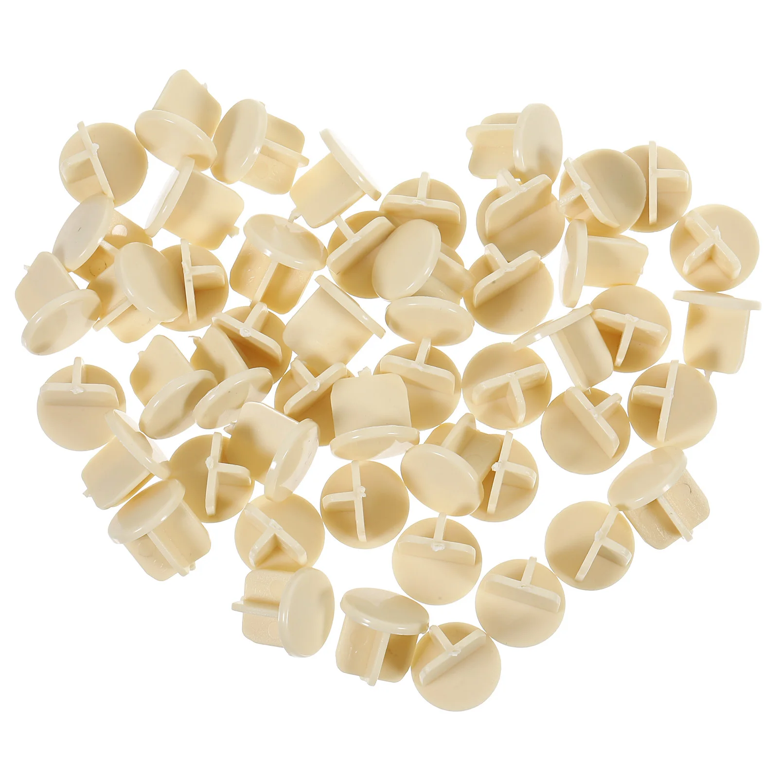 50 قطعة الستائر أسفل السكك الحديدية نهاية قبعات البلاستيك سلم الحبل المقابس استبدال أجزاء للستائر الأفقية والأسطوانية #5