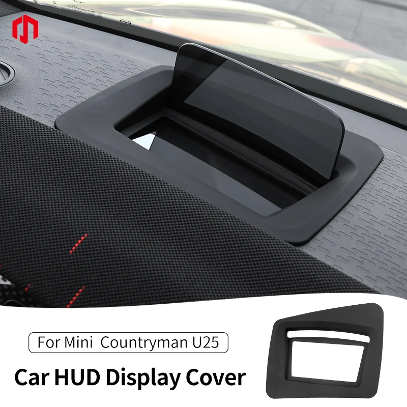 

For BMW Mini Countryman U25 2024 2025 Car HUD Display Screen Cover Head Up Display Protective Frame Car Decoration Accessories