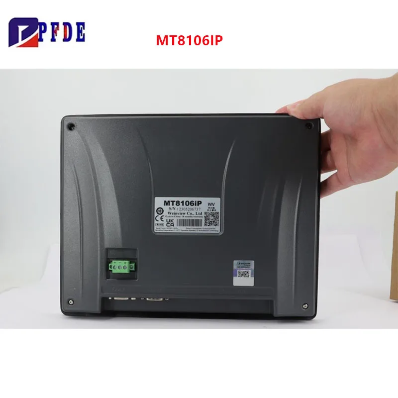 Original New 10 inch Weinview HMI Touch Screen USB Host Ethernet Port RS485 RS232 Replace MT8102IP