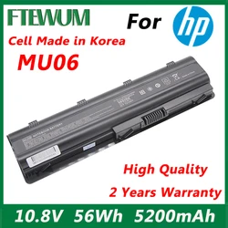 Laptop Battery MU06 10.8V 56Wh 5200mAh For HP Pavilion g4 g6 g7 CQ42 CQ62 CQ72 DM4 HSTNN-CBOX HSTNN-Q60C HSTNN-CB0W MU09 G3 G42